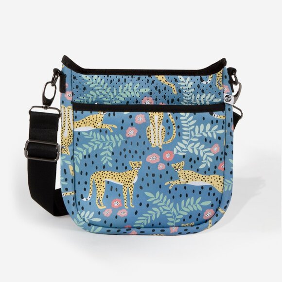 Marleylilly Handbags - Blue Neoprene Crossbody